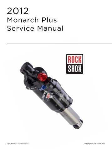 silver 30 rockshox service manual